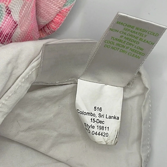 Lilly Pulitzer Girls Size 4 Floral Skort, Pink & Green Print - Picture 6 of 6